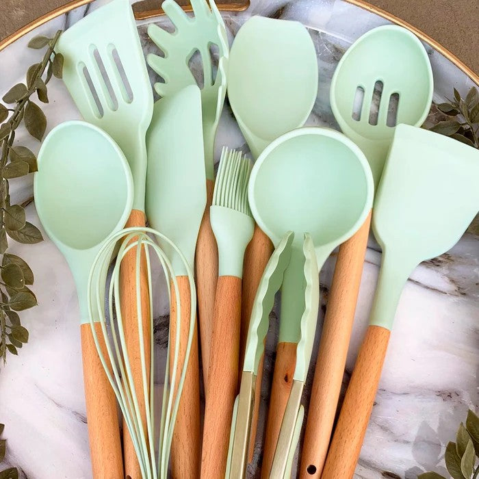 Set De Utensilios De Cocina 19 Piezas