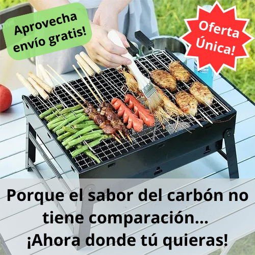 Parrilla plegable Portátil
