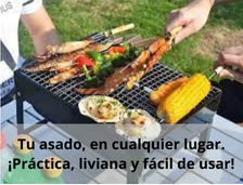 Parrilla plegable Portátil